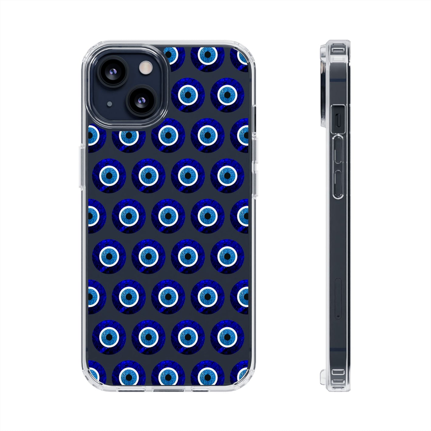 Bespattered Facade Evil Eye Symbol Clear Case