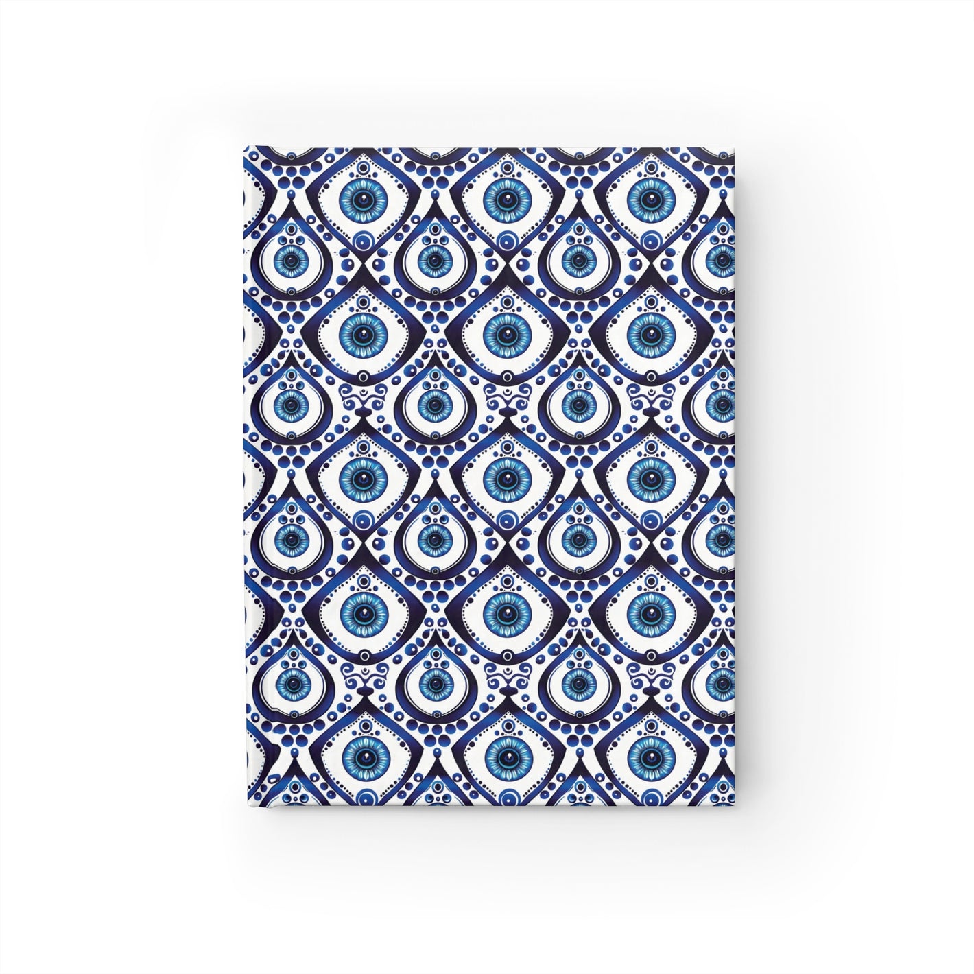 Bespattered Facade Evil Eye Notebook - Unlined (Blank) Pages
