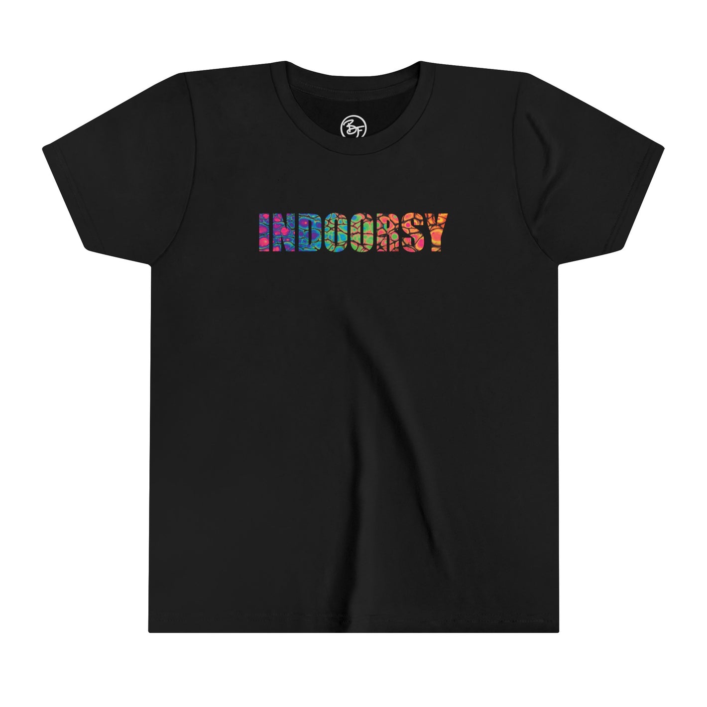 Bespattered Facade Indoorsy Youth Short Sleeve Tee