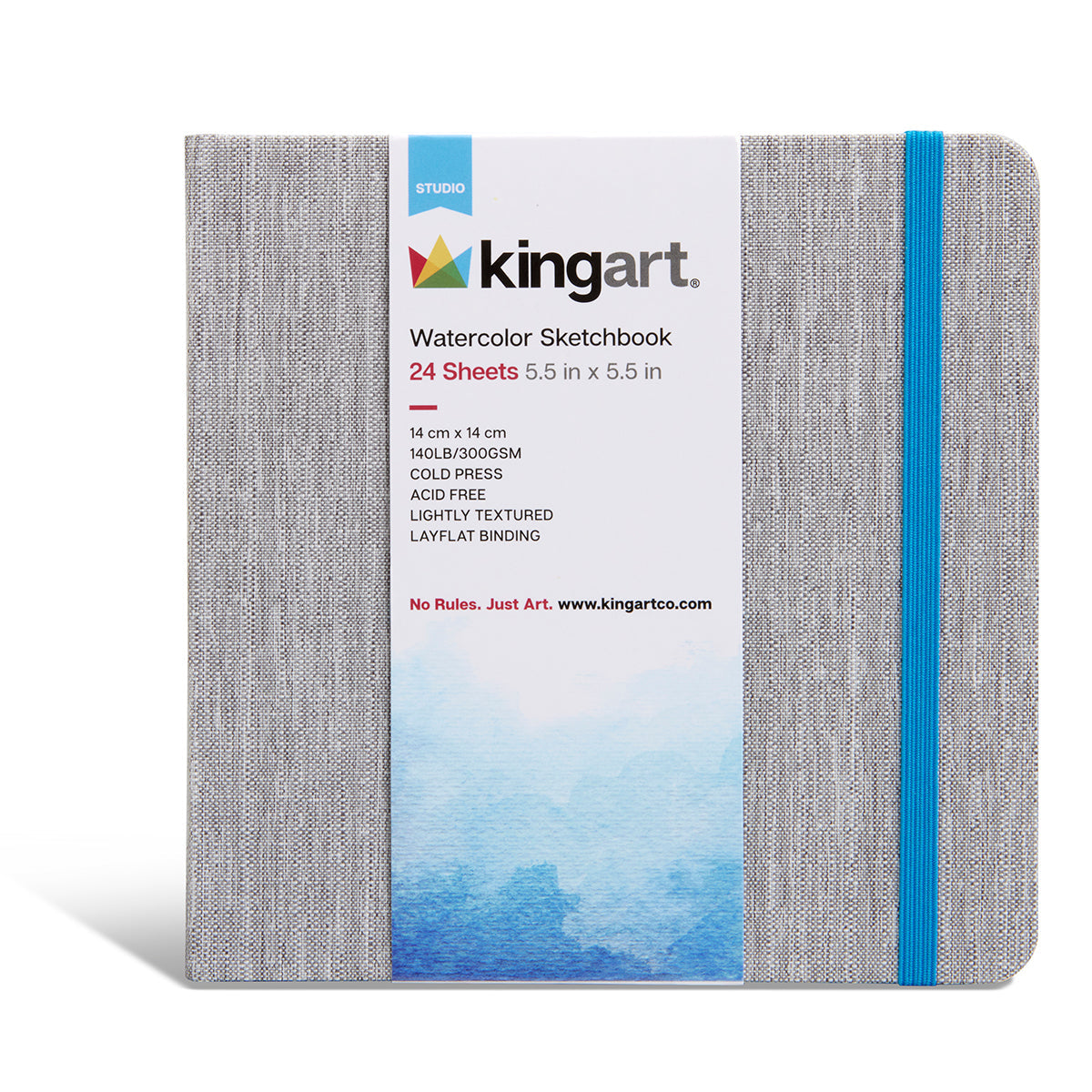 Watercolor Paper Sketchbook 5.5x5.5 24 Pages