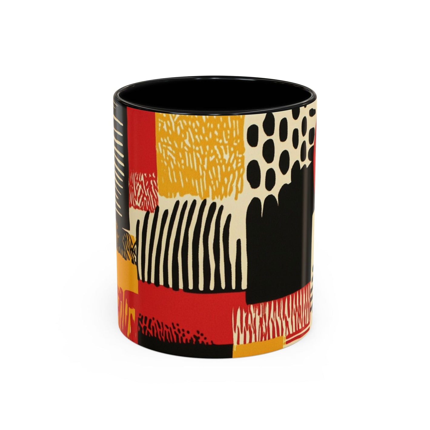 Modernist Textile Pattern Mug - 11oz