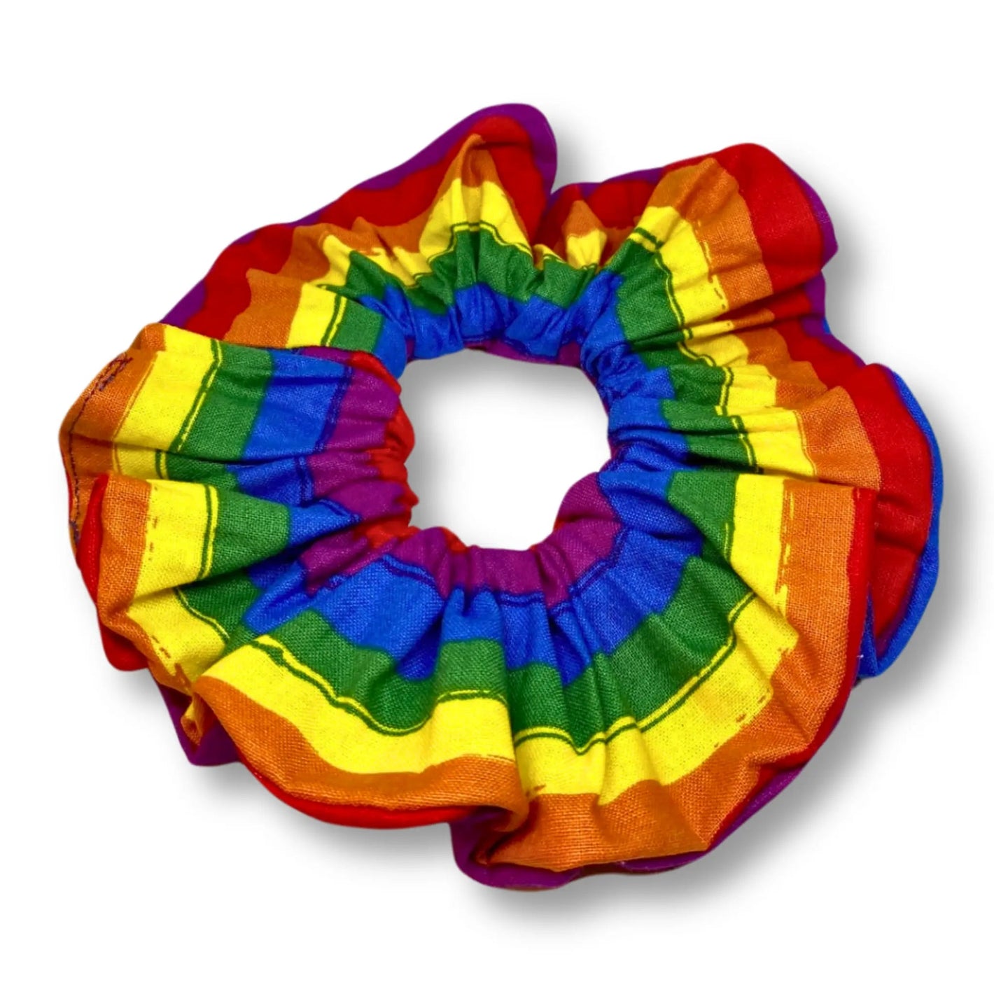 Rainbow Pride Flag Scrunchie