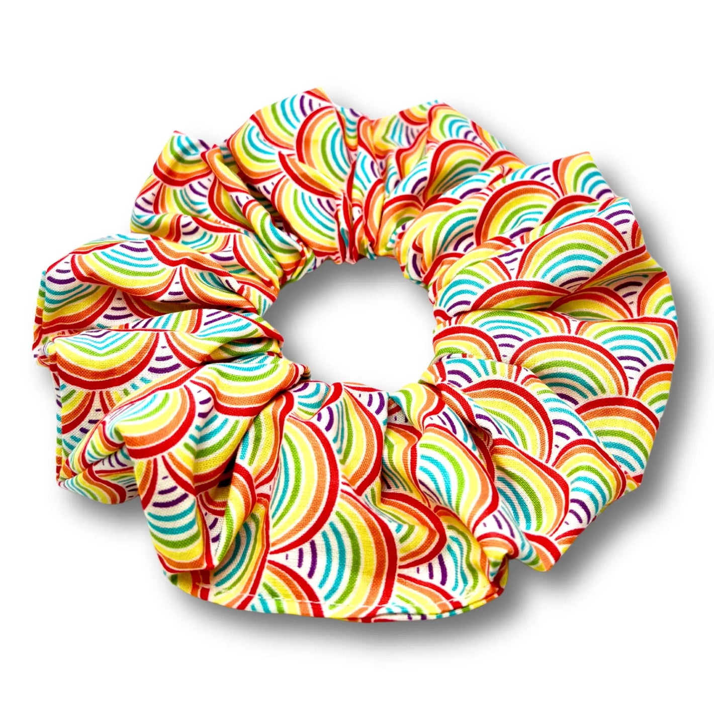 Packed Rainbows Scrunchie