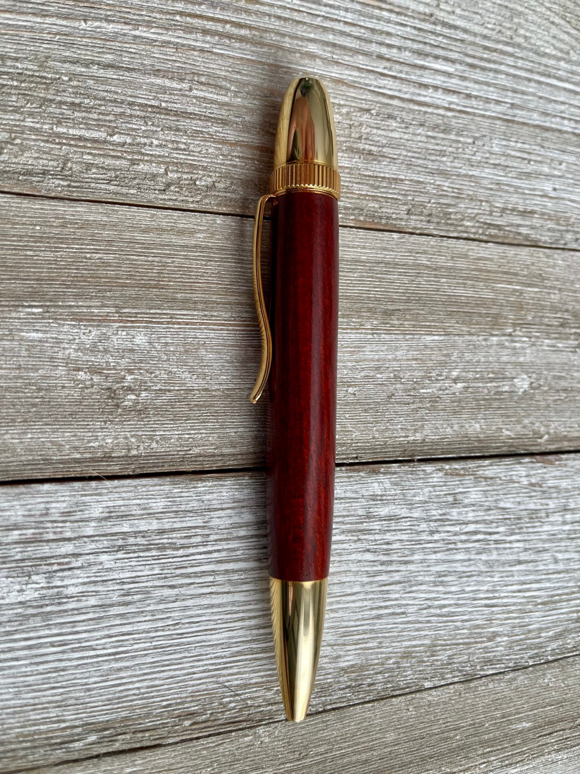 Handmade Wood Pen, selling Purpleheart Wood, Wooden Pen, Fountain Pen