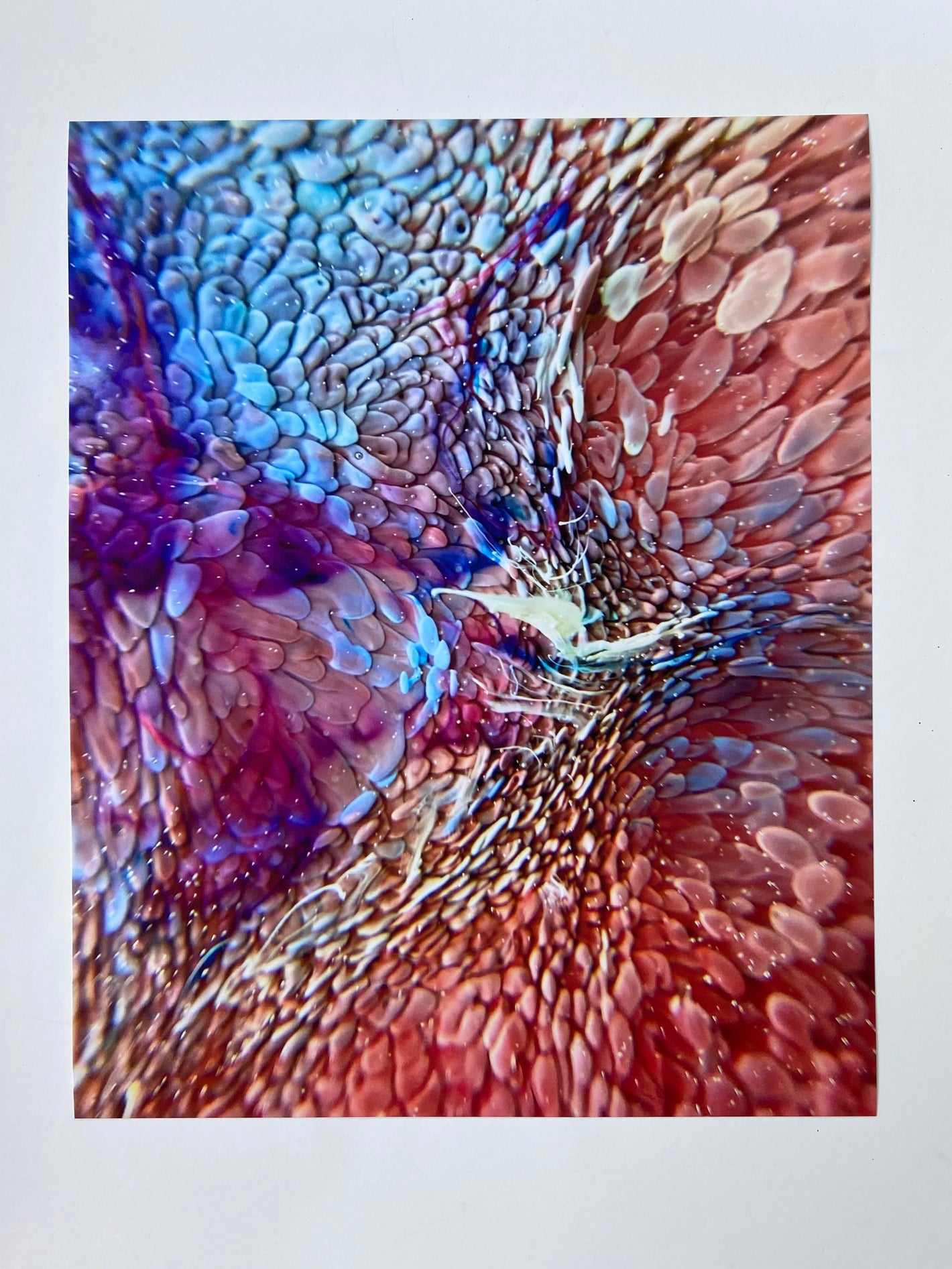 Bespattered Facade 8" x 10" Resin Petri Giclee Print #8