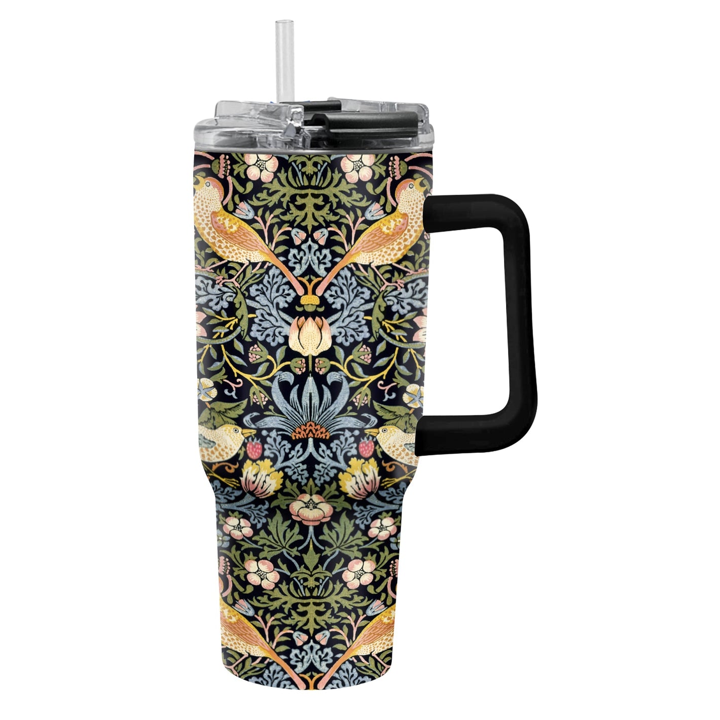 30 oz Tumbler - William Morris "Strawberry Thief"