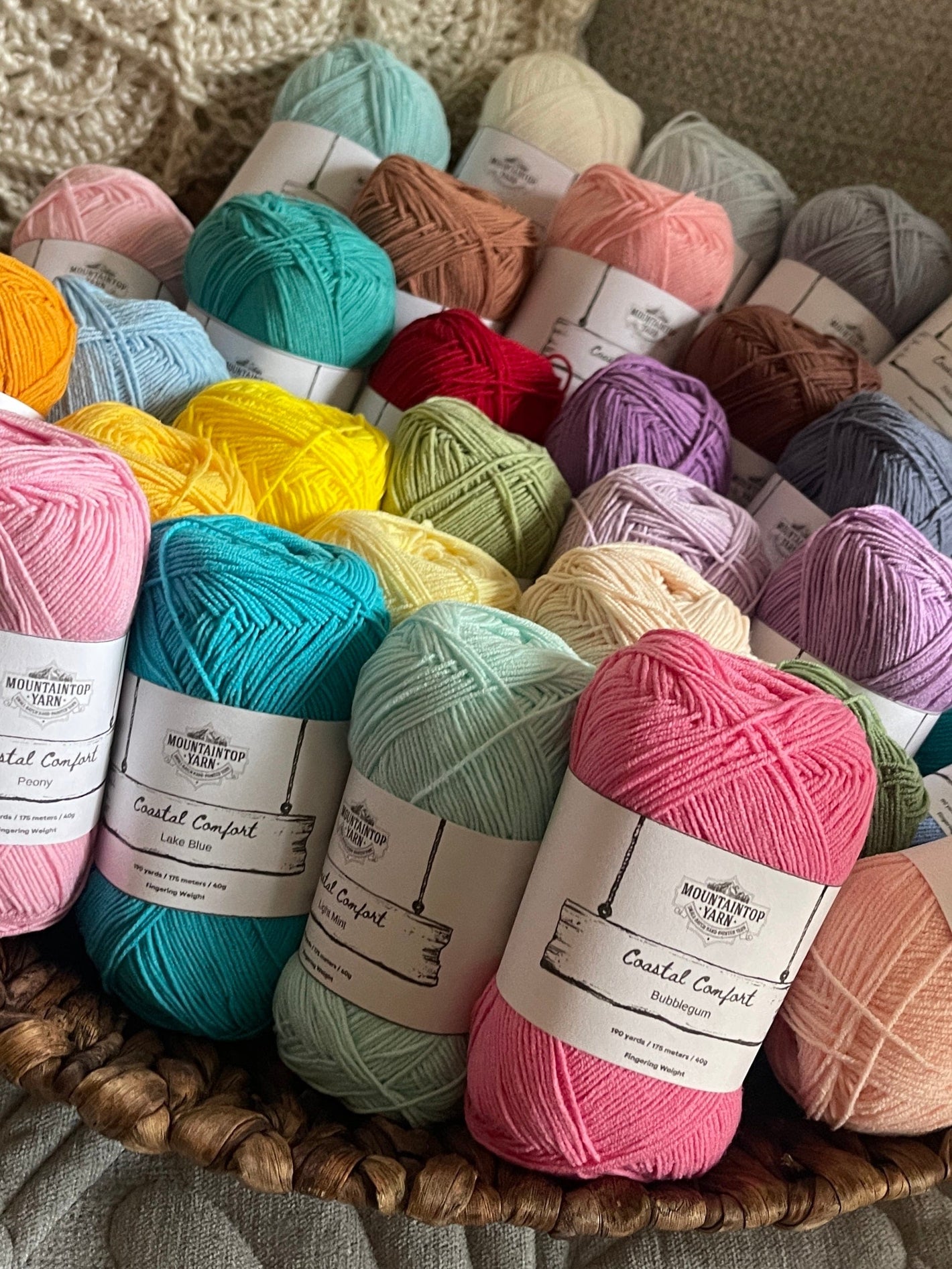 Coastal Comfort - Cotton and Acrylic Blend Yarn