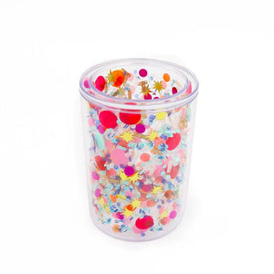 Multipurpose Confetti Pen Cup Organizer