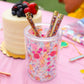 Multipurpose Confetti Pen Cup Organizer