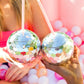 Disco Ball Sippers (set of 6)