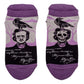 The Raven Poe Ankle Socks