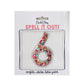 Confetti Number Stickers - Adhesive Patches
