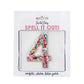 Confetti Number Stickers - Adhesive Patches