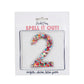 Confetti Number Stickers - Adhesive Patches