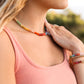 Natural Gemstone Bracelet + 14k Gold Filled Toggle : Paradise