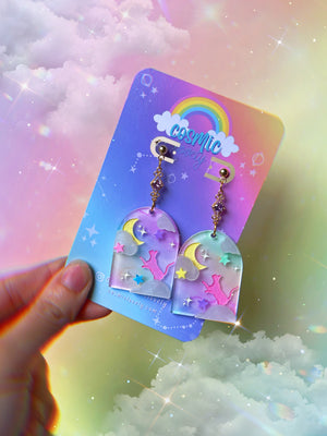 Cosmic Kitty Earrings