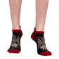 Evil Baphomet Ankle Socks