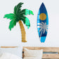 Palm Tree  Mirror Wall Decor