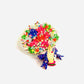 Bouquet of Flowers Brooch by Rosie Rose Parker