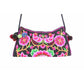 Crossbody Embroidered Hmong Floral Geometric Bag - Thailand