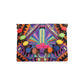 Pom Pom Embroidered Tribal Clutch | iPad Bag - Thailand