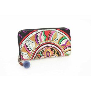 Geometric Multicolor Tribal Wallet - Thailand