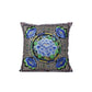 Hmong Embroidered Floral Pillow Cover - Thailand