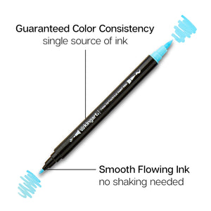 Dual Tip Acrylic Paint Pens - 48 Colors
