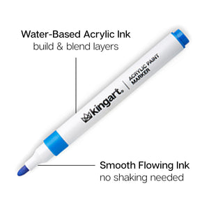 Acrylic Paint Markers 48 Colors