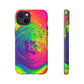 Bespattered Facade Tasty Neon Swirl Tough Case