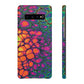 Bespattered Facade Neon Butterfly Snap Case