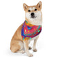 Bespattered Facade Rainbow Galaxy Pet Bandana Collar