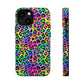 Bespattered Facade Candy Coated Neon Leopard MagSafe Tough Case