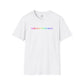 Bespattered Facade Rainbow is the New Black Unisex Softstyle T-Shirt