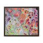 Bespattered Facade Dragon Scales Framed Canvas Art Print | 3 Frame Colors | Multiple Sizes