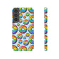 Bespattered Facade Rainbow Sprinkle Donut Slim Case