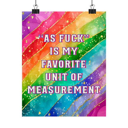 Bespattered Facade "Favorite Unit of Measurement" Giclée Archival Matte Paper Prints