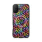 Bespattered Facade Bright Rainbow Leopard MagSafe Clear Impact Cases