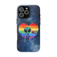Bespattered Facade Rainbow Extraterrestrial Pride Tough Case