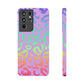 Bespattered Facade Rainbow Leopard Slim Case