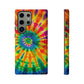 Bespattered Facade Rainbow Tie Dye Tough Case