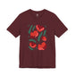 Red Poppies Bella Canvas Unisex Jersey Short Sleeve Tee