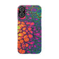 Bespattered Facade Neon Butterfly Snap Case