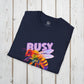 Bespattered Facade "Busy Bee" Colorful Unisex Softstyle T-Shirt