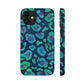 Bespattered Facade Emerald Leopard Snap Case