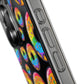 Bespattered Facade Rainbow Sprinkle Donut Clear Case