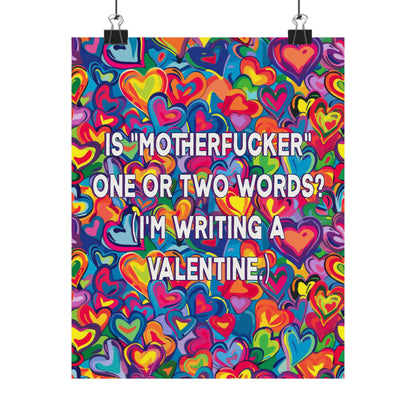Bespattered Facade "Writing a Valentine" Giclée Archival Matte Paper Prints