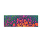Bespattered Facade Neon Butterfly Stretched Matte Canvas Art Prints | Multiple Sizes