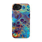 Bespattered Facade Intergalactic Rainbow Impact-Resistant Case