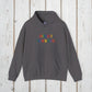 Bespattered Facade "Rainbow Is the New Black" Colorful Embroidered Unisex Heavy Blend™ Hooded Sweatshirt